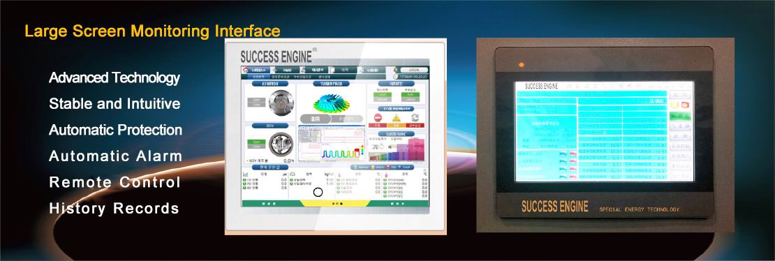 Large Screen Monitoring Interface PLC