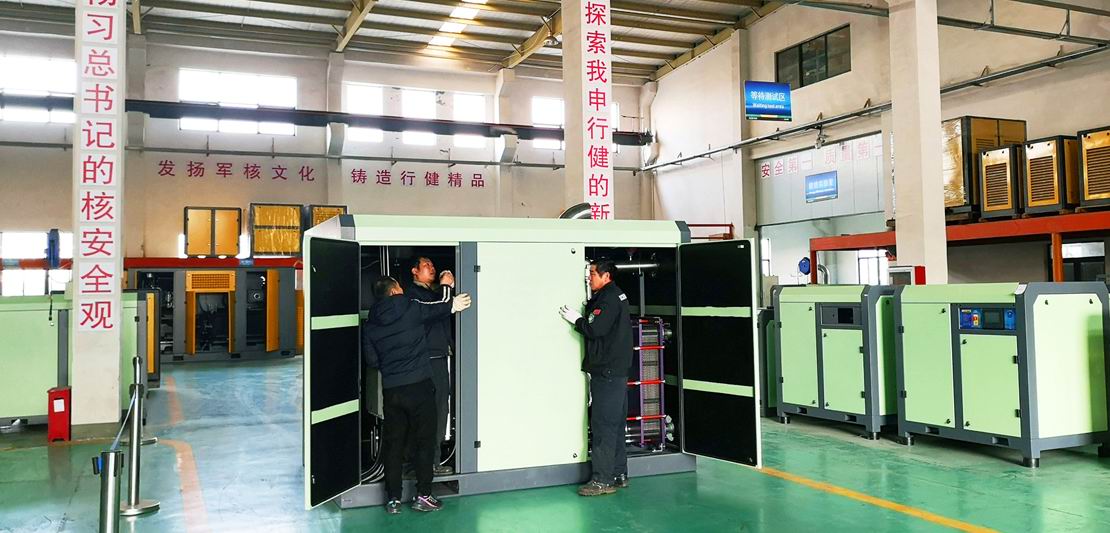 Special gas explosion-proof compressor production area